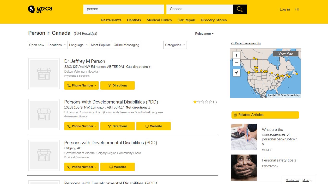 person in Canada | YellowPages.ca™
